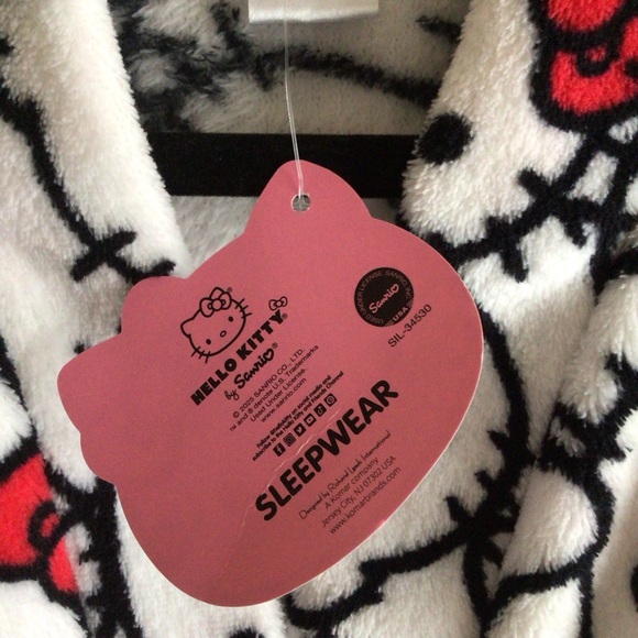 Hello Kitty Fleece Robe - Picture 3 of 4